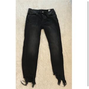 Free people black jeans